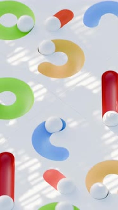 Geometric Path Colorful Balls 3d Loop