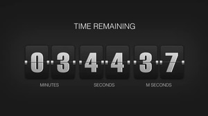 Negative Countdown Timer 5 Minute, Backgrounds Motion Graphics ft ...
