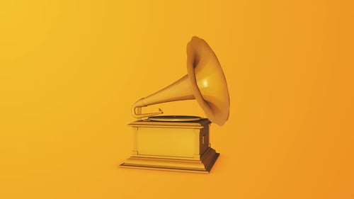 Gramophone jaune