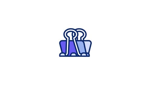 Binderclip Animated Icon
