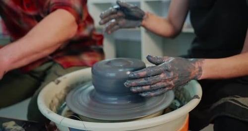 Focused Pottery Crafting