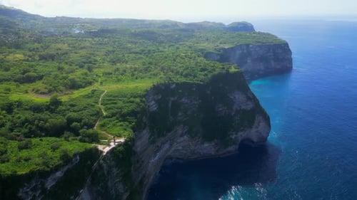 Manta point in Nusa Penida.