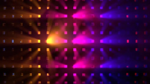 Multicolor Volumetric Lighting Background Vj Loop I 4K