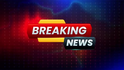 Barra de noticias de última hora para introducción a las noticias