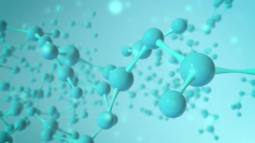 Animated 3D Molecular Network for Science and Healthcare