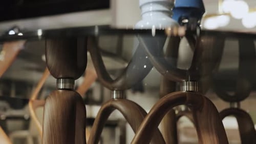 Modern Dining Room Table and Chairs