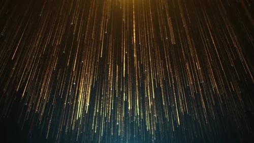 4K Particles Lines Background