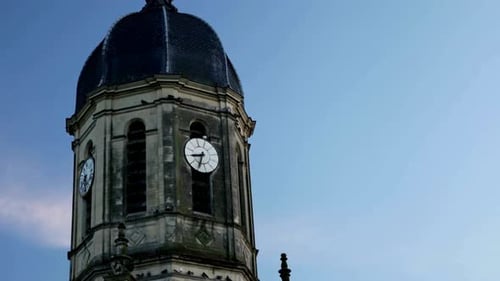 Zeitraffer des Uhrenturms