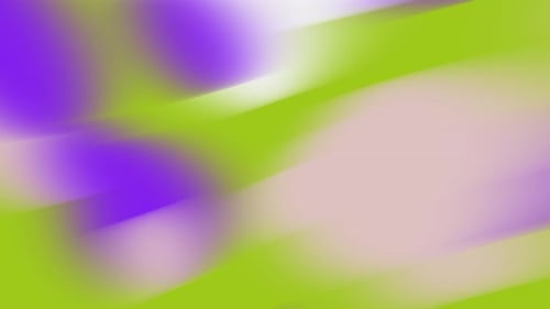 Vibrant Green Purple Abstract Gradient Background