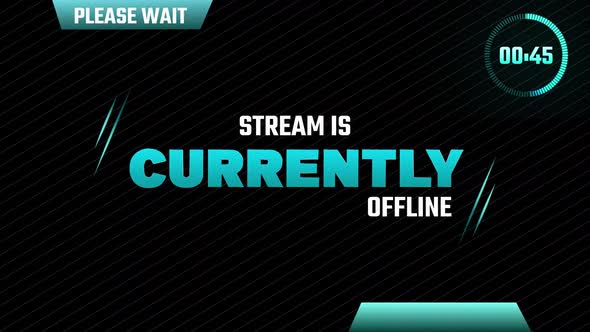 Live Streaming Outro Overlay Gradient Theme_V4, Motion Graphics ft ...