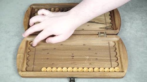 Backgammon Classic Game For Family Leisure.