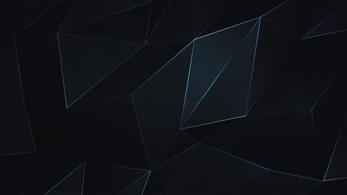 Futuristic Abstract Geometric Connecting Lines Motion Background