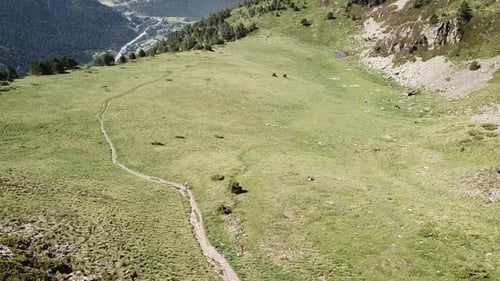 Mountain trails for mountaineers