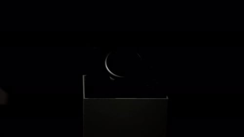 Close Up of Shiny Ring in a Box