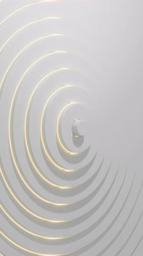 Concentric Rings Loop 3D Animation