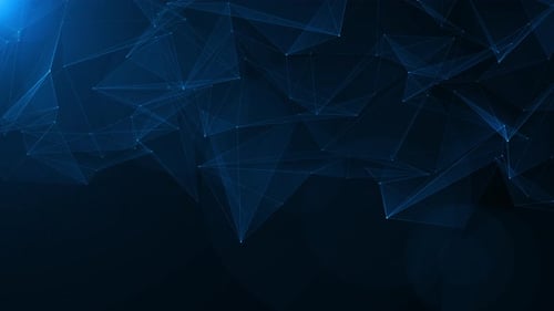 Abstract Geometric Plexus Network Connection Loop Background