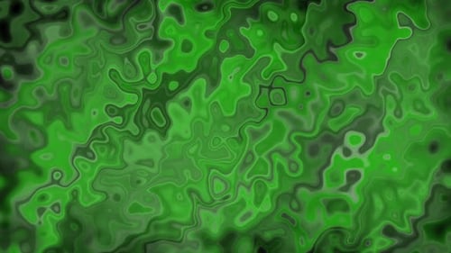 Abstract green liquid background
