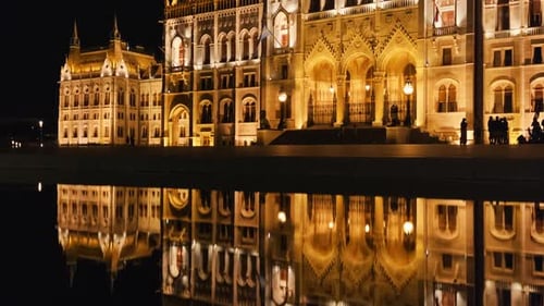 Hungarian Parliament, Budapest, Hungary