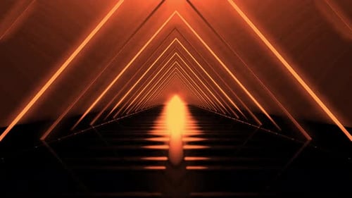 4K Cyber Tunnel Motion