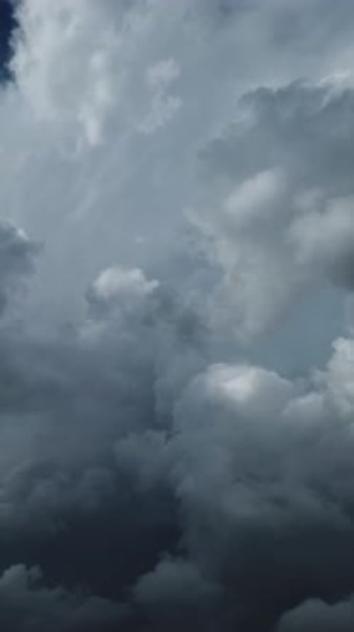 Dark Storm Clouds Moving