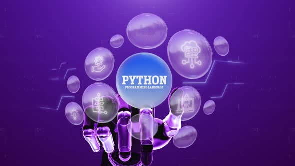Touch screen technology Python Programming Language Animation, Robotic ...