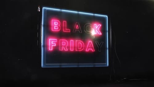 Black Friday Neon Sign Reveal