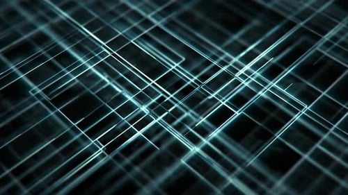 Futuristic technology background with glowing digital lines and bright electrical signals