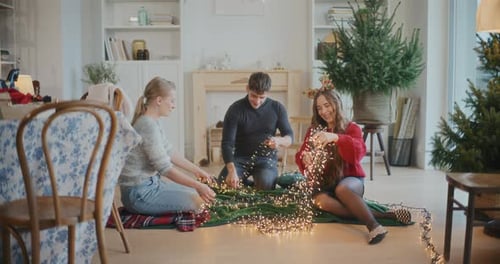 Éclairage illuminé Friends Sorting Tangled