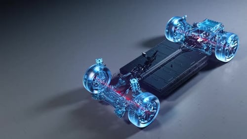 Revolutionary Battery Powertrain X-Ray Perspective