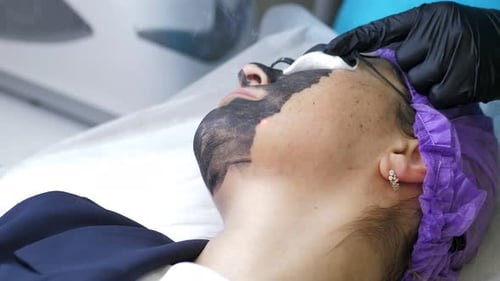 Close Up: Carbon Peel Facial Treatment Procedure