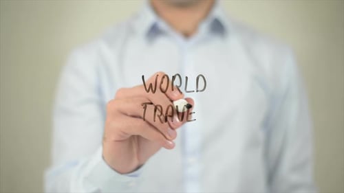 Writing World Travel with Marker