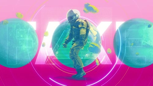 Fake Space Walk Background