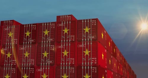 Terminal de conteneurs d'exportation du Vietnam