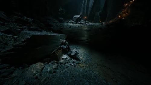 Dead Knight Discovered in Dark Cave Revealing Forgotten History and Mystery