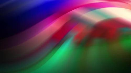 Animación de baile multicolor abstracta