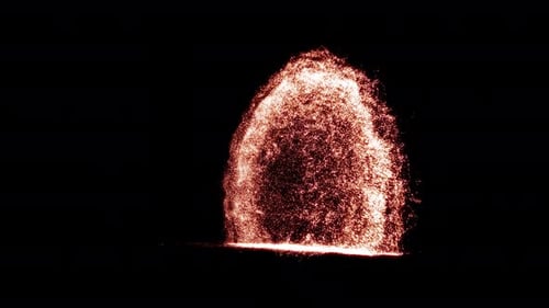 Particle Burst Energy Reveal Animation