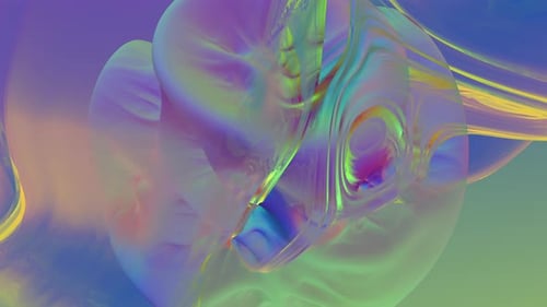 Couches textiles pliées dans un fond de design aux couleurs pastel