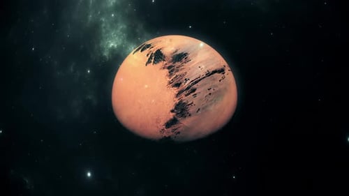 Realistic Rotating Planet Loop in Deep Space