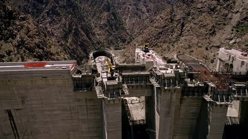 Dam Construction Work