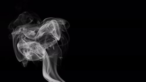Abstraktes atmosphärisches mysteriöses Rauchnebelelement 11