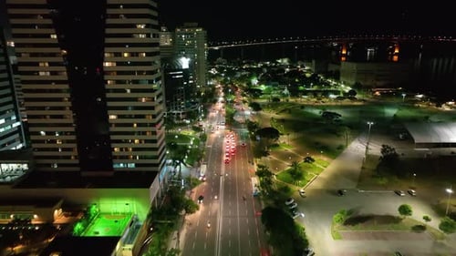 Terceiro marco da ponte de Vitória, estado do Espírito Santo, Brasil.