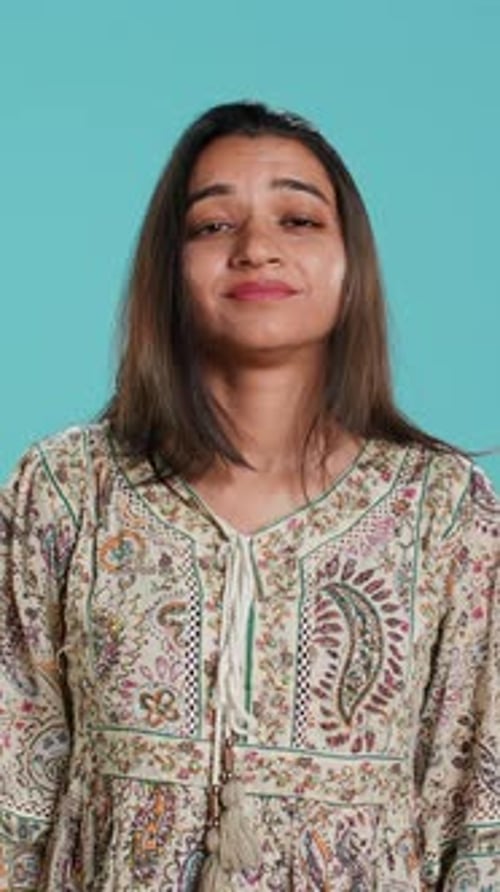 Vertical Video Lazy Woman Lacking Interest for Anything Feeling Depressed
