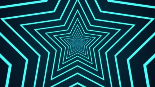 4K Neon Laser Mesh Tunnel 1