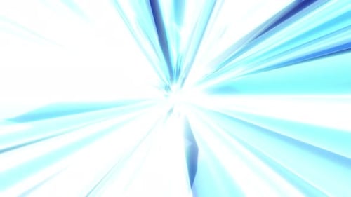 Warp tunnel wormhole moving in hyperspace, abstract blue energy vortex flying. Wormhole