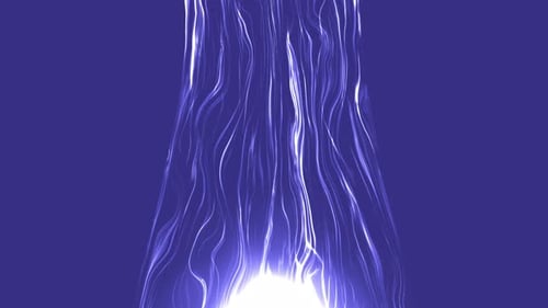 Abstract Fluid Glowing Lines Background Animation