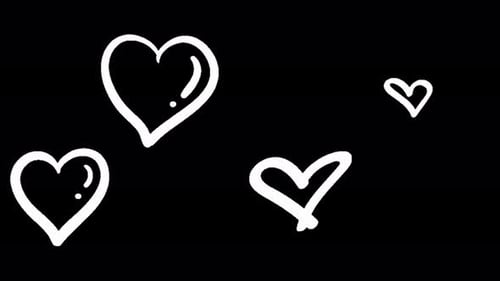 Animated Hand-Drawn Sketch Heart Elements
