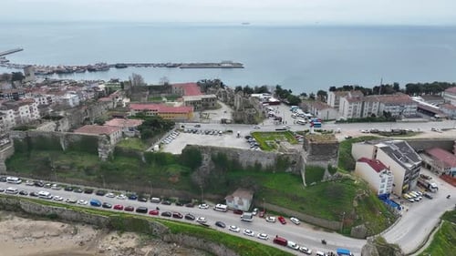 Historical Sinop Prison And Historical Castle