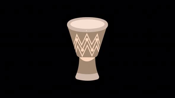 Animated Djembe With Alpha, Elements Motion Graphics ft. djembe & alpha ...