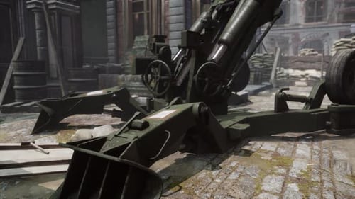 Cannon Gun in the City