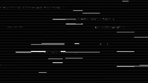 Digital Glitch Static Screen Distortion Background Animation
